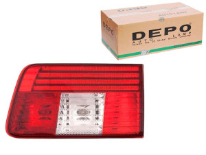 Lampa (część Wewnętrzna Led Kolor Szkła Czerwony)