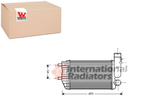 Intercooler Citroen Fiat Peugeot Van Wezel