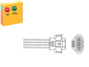Sonda Lambda Opel Oza659-ee39 Ngk