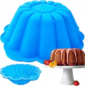 Forma silikonowa do pieczenia ciasta babki 24cm
