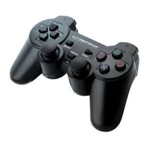 Pad przewodowy PS2/PS3/PC Czarny