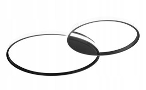 Lampa OXYGEN II LARGE sufitowa LED PLAFON ring 89cm Wobako