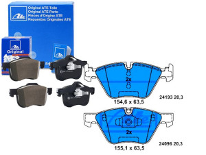 Klocki Hamulcowe Bmw Przód 1 2,0-3,0 05-13 Ate