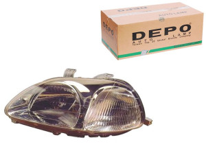 Reflektor (h4 Elektryczny Kolor Wkładu: Chromowany
