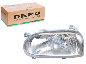 Reflektor Vw Golf Iii H4 91-99 Le Depo
