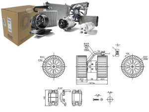 Dmuchawa Bmw 3 (e46) X3 (e83) 1.6-3.2 12.97-12.11