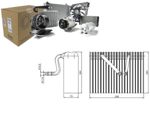 Parownik Klimatyzacji Opel Vectra B 1.6-2.6 09.95-