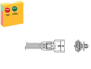 Sonda Lambda Renault Laguna 2.0t 16v 08- Ngk
