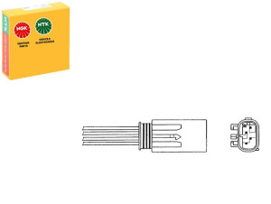 Sonda Lambda Land Rover Freelander 1.8/2.5 02.98-1