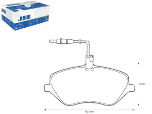Klocki Hamulcowe Ceramiczne Citroen C5 Iii C6 Peug