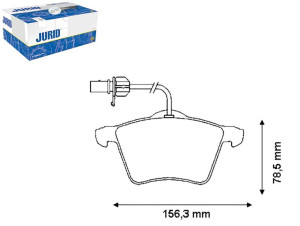 Klocki Hamulcowe Ceramiczne Ford Galaxy Seat Alham