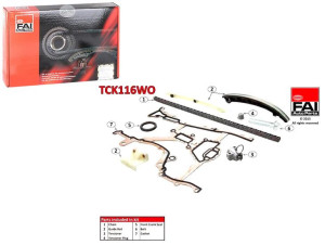 Zestaw Łańcucha Rozrządu Opel Dohc Astra H 04-09,a