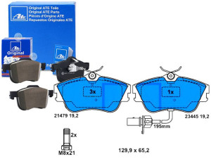 Klocki Hamulcowe Vw Transporter Iv 1.9d-2.8 07.90-
