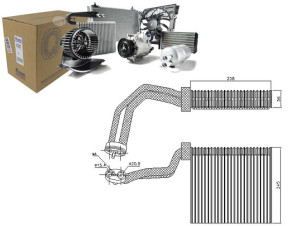 Parownik Klimatyzacji Audi A4 Seat Exeo Exeo St 1.