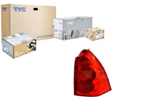 Lampa (kolor Kierunkowskazu Czerwony Kolor Szkła C