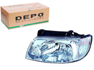 Reflektor (h4 Manualny Kolor Wkładu: Chromowany Ko