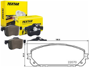 Klocki Hamulcowe Jeep Cherokee 2.0d-3.2 11.13- Tex