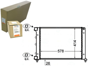 Chłodnica Silnika Behr Hella 46743394 51702463 011