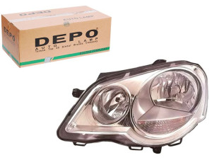 Reflektor (h1/h7 Elektryczny Z Silnikiem) Vw Polo