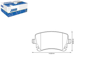 Klocki Hamulcowe Ceramiczne Vw Multivan V Multivan