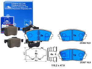 Klocki Hamulcowe Kia Picanto 1.0/1.0lpg/1.2 05.11-