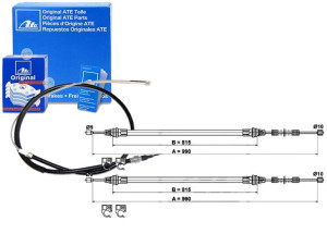 Linka Hamulca Ręcznego Smart Cabrio City-coupe Cro