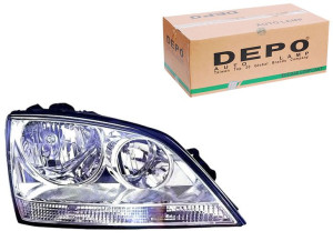 Reflektor (h1/h7 Manualny Kolor Wkładu: Chromowany