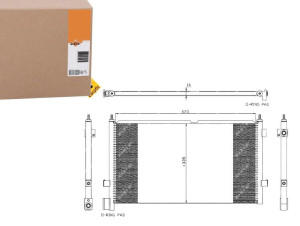 Skraplacz Klimatyzacji Volvo Fm Fm 10 Fm 12 Fm 7 F