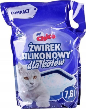 Żwirek Silikonowy dla kota Compact Naturalny 7,6L
