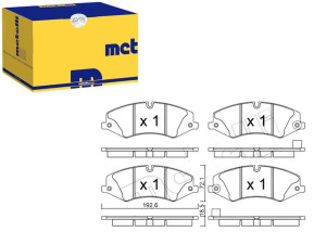 Klocki Hamulcowe Landrover Discovery 09- Metelli