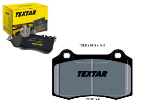Klocki Hamulcowe Ford Focus 2.0 10.02-11.04 Textar