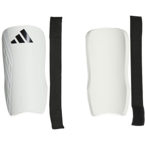 Ochraniacze piłkarskie adidas tiro club shin guards biało-czarne hn5600