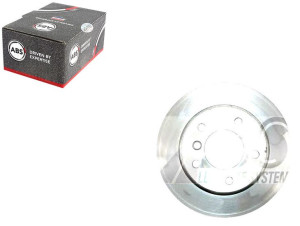 Tarcze Hamulcowe 2szt Bmw 1 E87 04- Tył A.b.s.