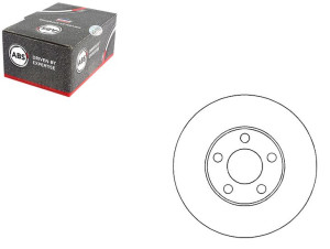 Tarcze Hamulcowe 2szt Audi 100 90-94 A.b.s.