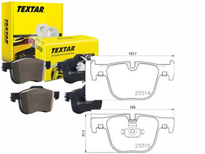 Klocki Hamulcowe Bmw Tył F30 F31 320-335 F32 428 4