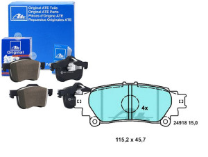 Klocki Hamulcowe Ceramiczne Lexus Is Ii Rx Toyota