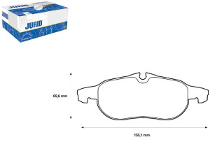 Klocki Hamulcowe Ceramiczne Fiat Croma Opel Astra