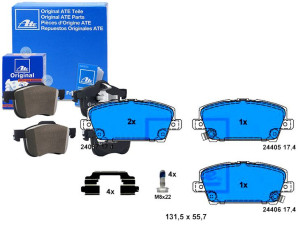 Klocki Hamulcowe Honda Przód Civic 1,4-1,8 2,2 Ctd
