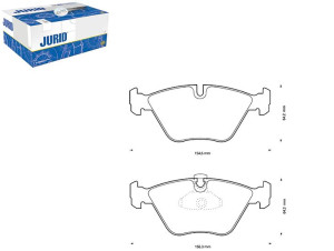 Klocki Hamulcowe Ceramiczne Bmw 5 (e39) 2.0-3.5 09