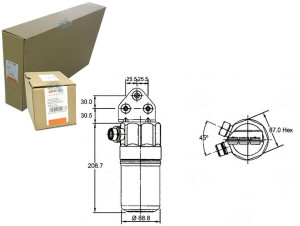 Osuszacz Klimatyzacji Behr Hella 8d0820193 83501 8