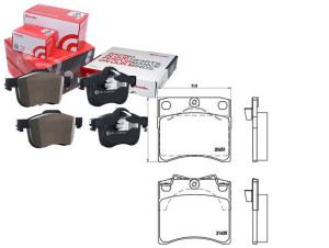 Klocki Hamulcowe Vw T4 90-96 Brembo