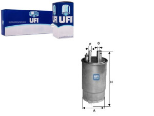 Filtr Paliwa Diesel Hws Ufi