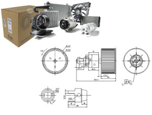 Dmuchawa Audi 100 200 V8 1.8-3.6 10.79-02.94 Nisse