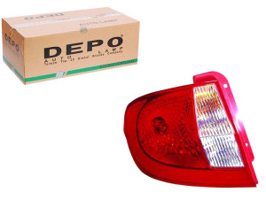 Lampa (kolor Kierunkowskazu Biały Kolor Szkła Czer