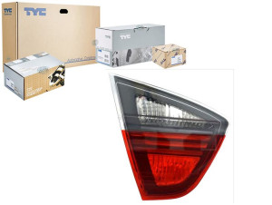 Lampa (część Wewnętrzna Kolor Szkła Czerwony/dymio
