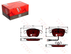 Klocki Hamulcowe Audi Przód Q3 1,4-2,0 11- Dtec Co