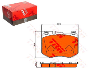 Klocki Hamulcowe Mercedes Przód W205 X253 2,0-3,0