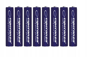 Bateria alkaliczna Esperanza AAA (R3) 8 szt.