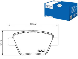 Klocki Hamulcowe Hella Pagid 5k0698451 A 2k5698451