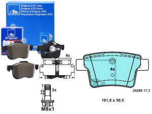 Klocki Hamulcowe Ceramiczne Ford Mondeo Iii Jaguar